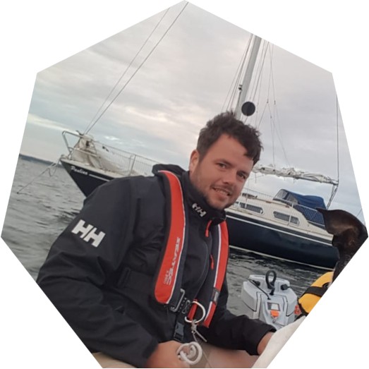 Philipp Schildt sailing