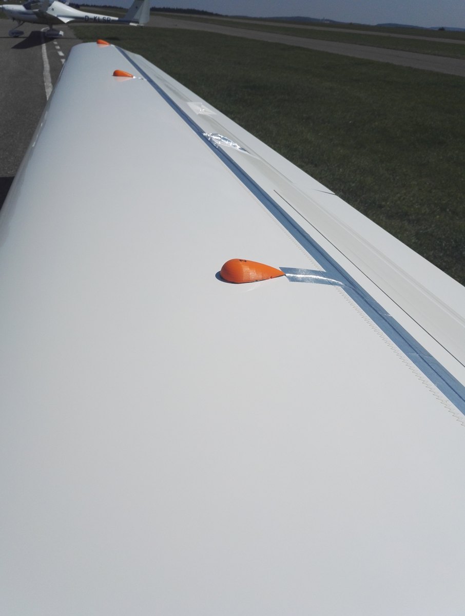 Instrumentation on the aircraft